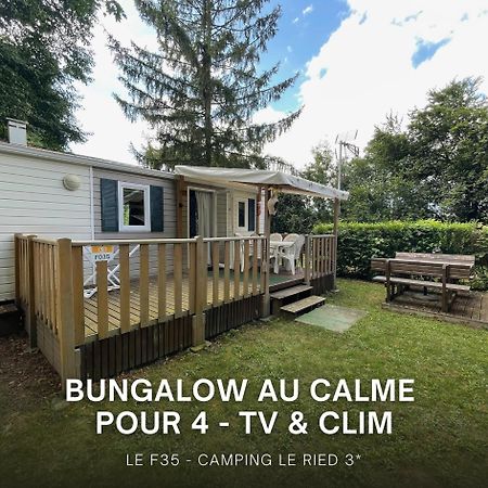 Chez Roger - Bungalow Climatise Avec Tv - 2 Chambres 4 Personnes Boofzheim المظهر الخارجي الصورة